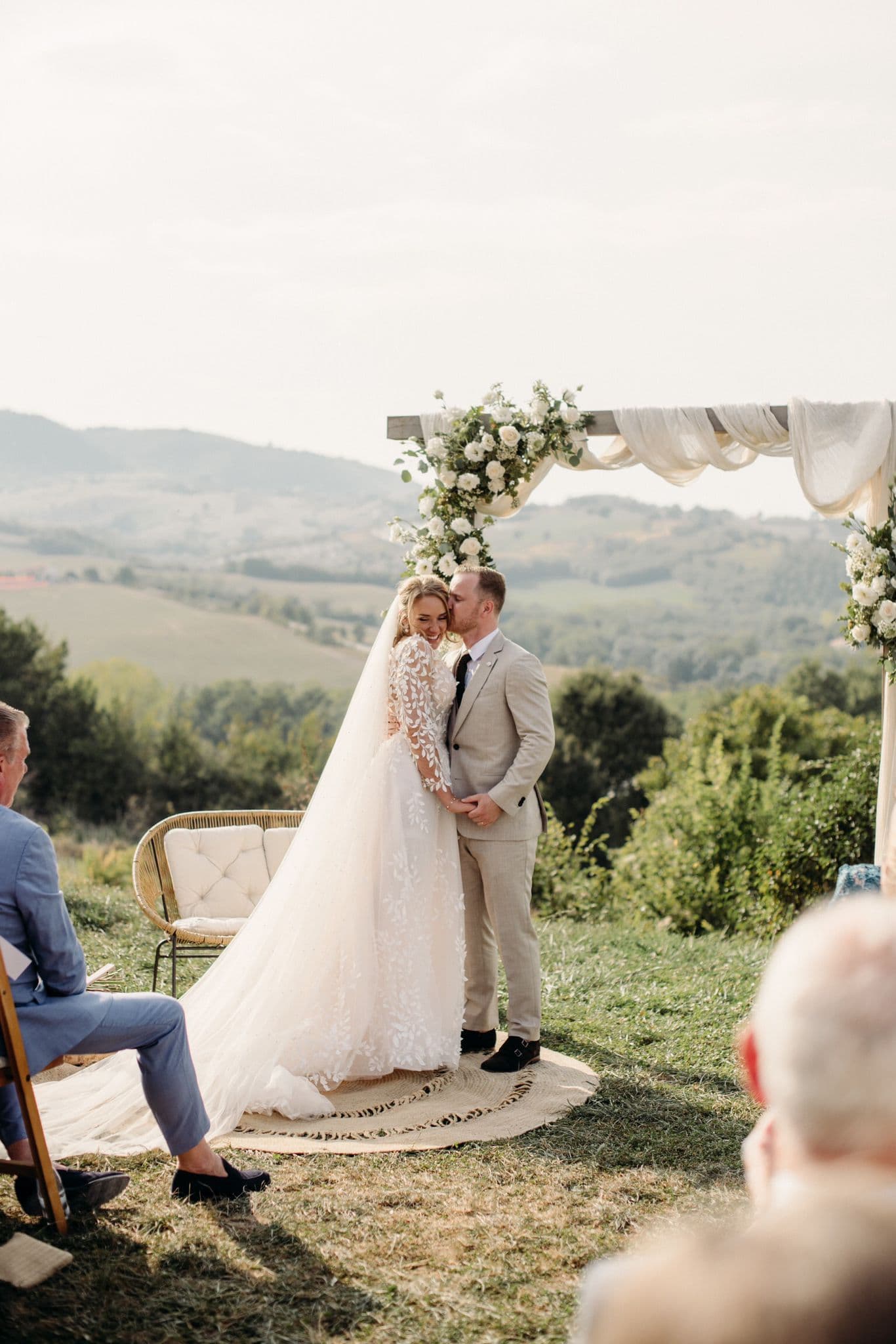 Vermaakte bruidsjurk